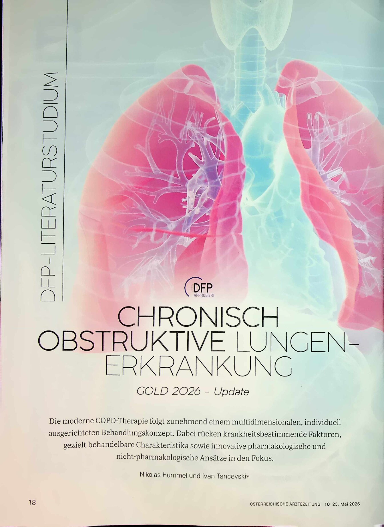 Vorschauseite 1: Obstruktive Lungenerkrankung: