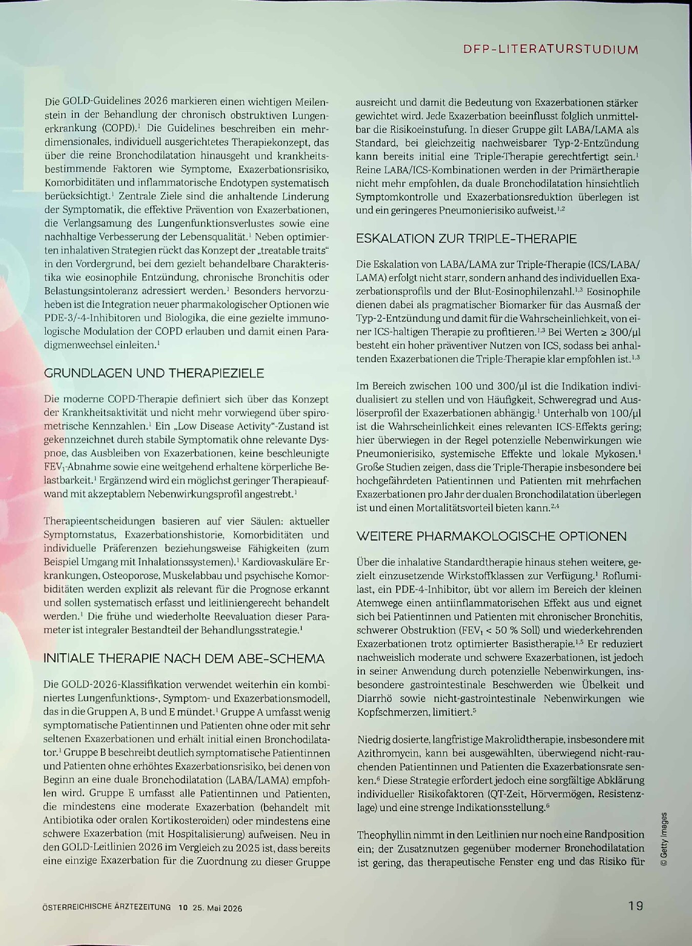 Vorschauseite 2: Obstruktive Lungenerkrankung: