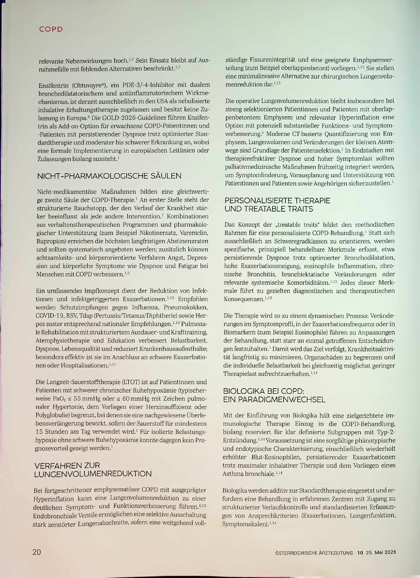 Vorschauseite 3: Obstruktive Lungenerkrankung: