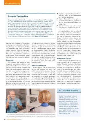 Vorschauseite 2: Tinnitus: Wenn es in einem nicht mehr still wird Geräusche in Endlosschleife