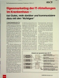 Vorschauseite 1: Eigenmarketing der IT-Abteilungen im Krankenhaus -