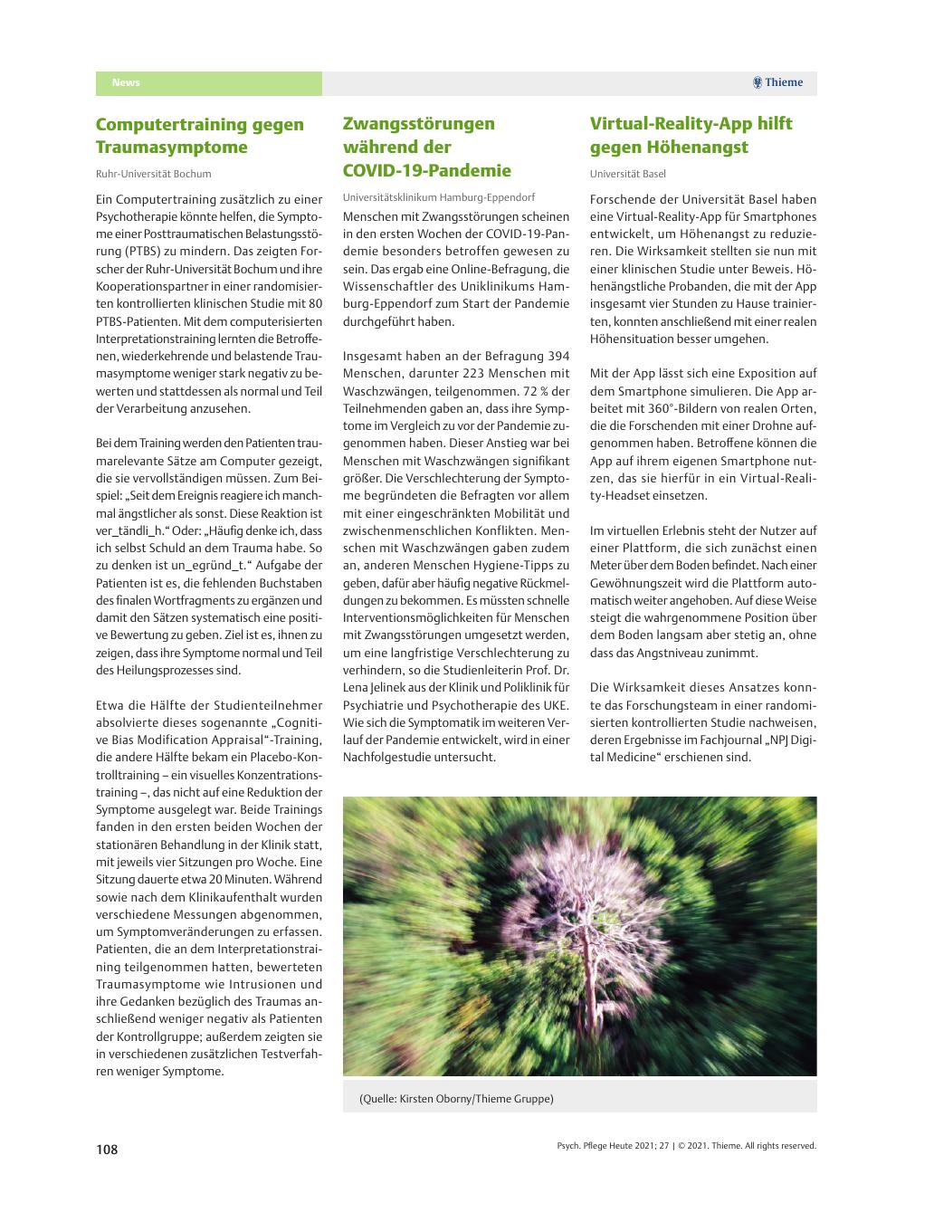 Vorschauseite 1: News