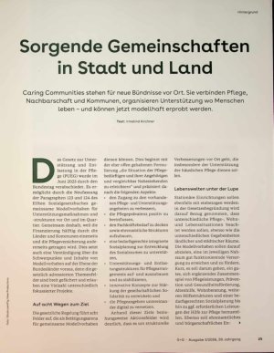 Vorschauseite 2: Sorgende Gemeinschaften in Stadt und Land
