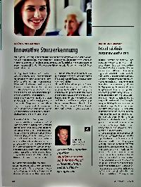 Vorschauseite 1: Innovative Sturzerkennung