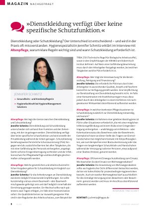Vorschauseite 1: »Dienstkleidung verfügt über keine spezifische Schutzfunktion. «