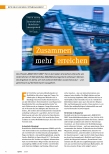 Vorschauseite 1: Zusammen mehr erreichen