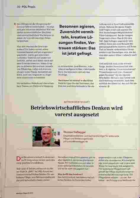 Vorschauseite 2: An der Krise wachsen!