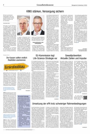 Vorschauseite 3: Gesundheitspolitik