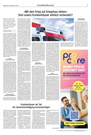 Vorschauseite 4: Gesundheitspolitik