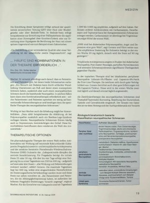 Vorschauseite 2: Neuropathischer Schmerz brennend und einschiessend
