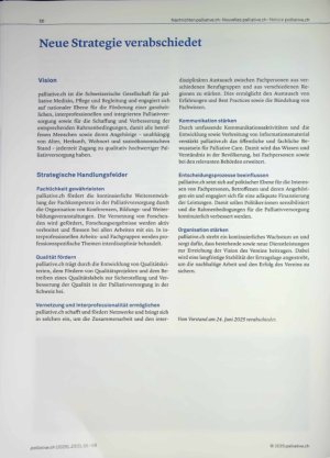 Vorschauseite 1: Neue Strategie verabschiedet