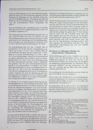 Vorschauseite 2: Steuerrechtliche Nachteilsausgleiche - Teil 3
