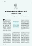 Vorschauseite 1: Vom Katastrophisieren und Hypnotisieren