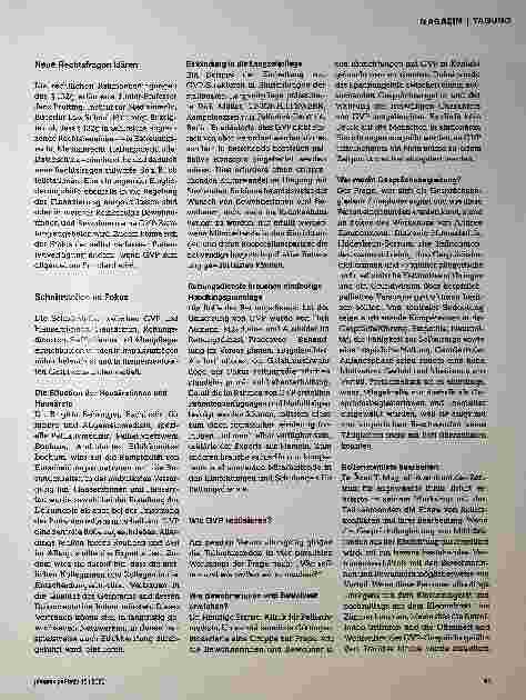 Vorschauseite 2: Gesundheitliche Versorgungsplanung braucht Vernetzung. Expertinnen und Experten diskutieren Einführung der GVP in Norddeutschland.