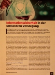 Vorschauseite 1: Informationssicherheit in der stationären Versorgung