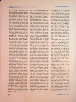 Vorschauseite 5: Sperrzeit wegen arbeitsvertragswidrigen Verhaltens - hier: Verstoß gegen die Verschwiegenheitspflicht