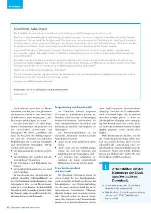 Vorschauseite 2: Checkliste Arbeitszeit