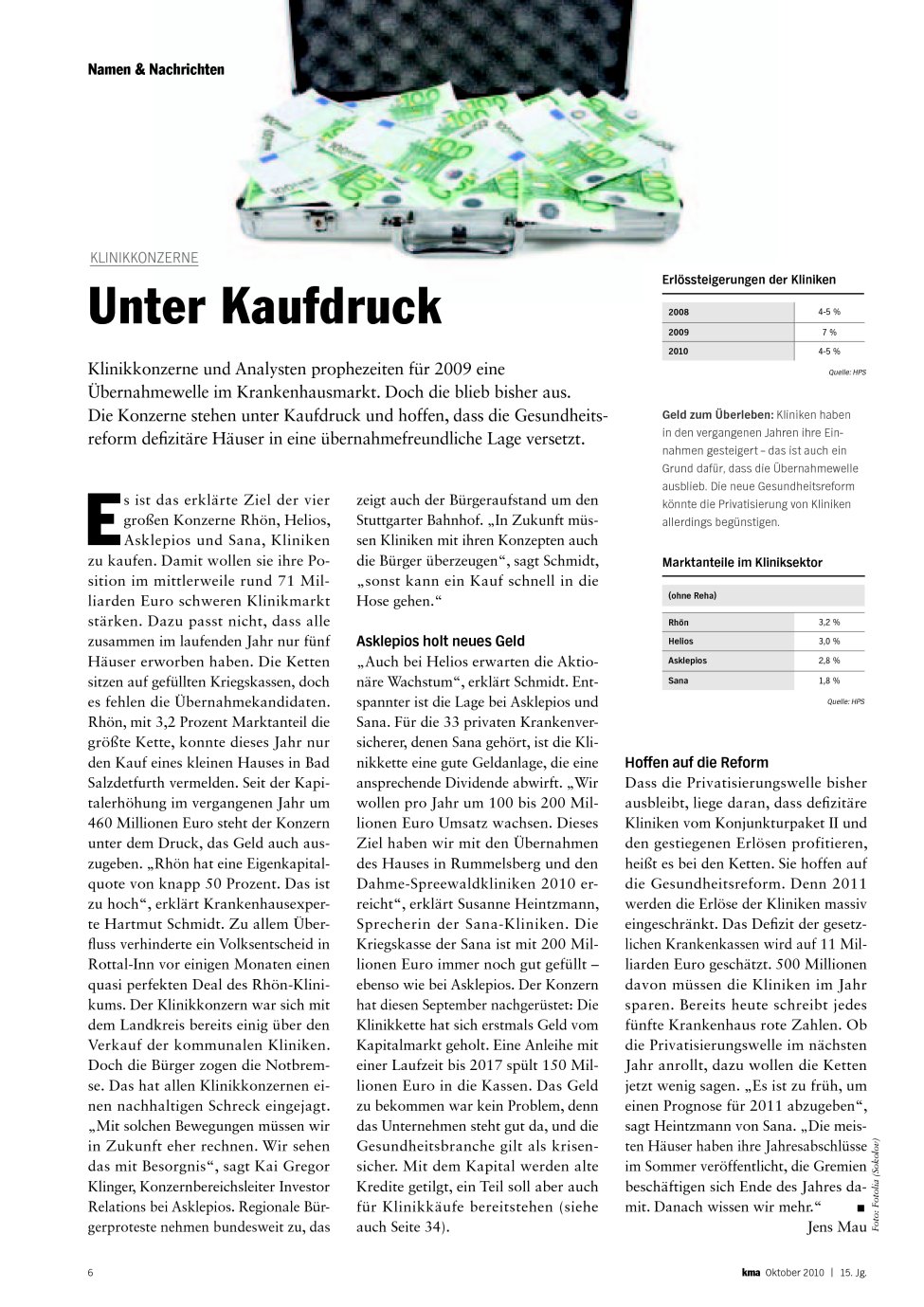 Vorschauseite 1: Unter Kaufdruck