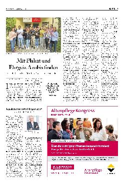 Vorschauseite 1: Mit Plakat und Ehrgeiz Azubis finden