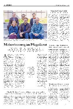 Vorschauseite 1: Mitbestimmung im Pflegedienst