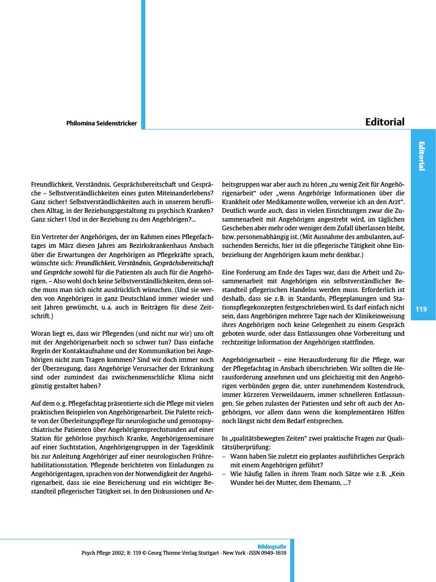 Vorschauseite 1: Editorial