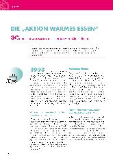 Vorschauseite 1: Die "Aktion warmes Essen"