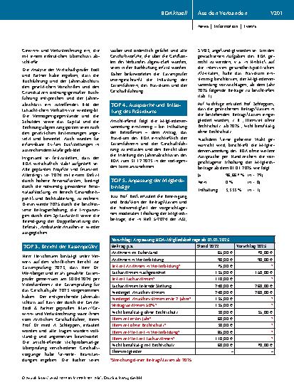 Vorschauseite 3: NIEDERSCHRIFT der ordentlichen Mitgliederversammlung des BDA am 11. September 2024 in Kassel