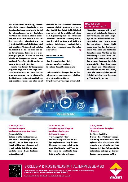 Vorschauseite 4: Virtual Reality im Klassenraum