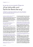Vorschauseite 1: Integration internationaler Pflegender: „Eine kulturelle und fachliche Bereicherung“