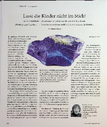 Vorschauseite 1: Lasst die Kinder nicht im Stich!