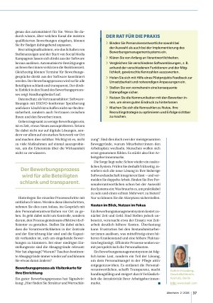 Vorschauseite 2: Der smarte Bewerbungsprozess