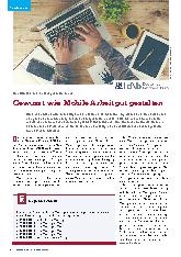 Vorschauseite 1: Gewusst wie: Mobile Arbeit gut gestalten