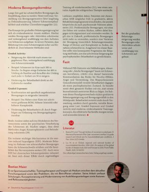 Vorschauseite 4: Belastbar durch Belastung Das Ende von „falschen Bewegungen“