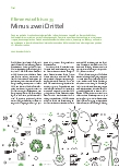 Vorschauseite 1: Klimaneutral bis 2035 Minus zwei Drittel.
