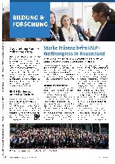 Vorschauseite 1: Starke Präsenz beim IALP-Weltkongress in Neuseeland