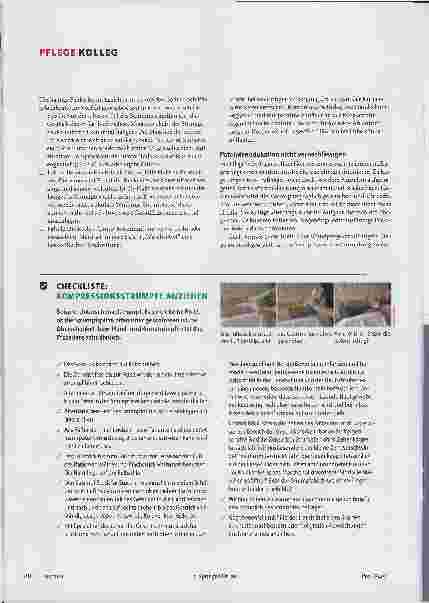Vorschauseite 2: Mit Kompressionsstrümpfen richtig umgehen