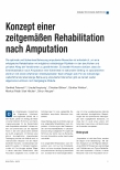 Vorschauseite 2: Konzept einer zeitgemäßen Rehabilitation nach Amputation