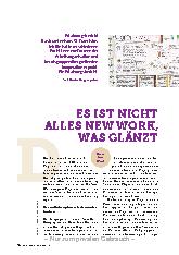 Vorschauseite 1: Es ist nicht alles New Work, was glänzt.