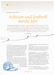 Vorschauseite 1: Achtsam und kraftvoll durchs Jahr