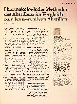 Vorschauseite 1: Pharmakologische Methoden des Abstillens im Vergleich zum konservativen Abstillen