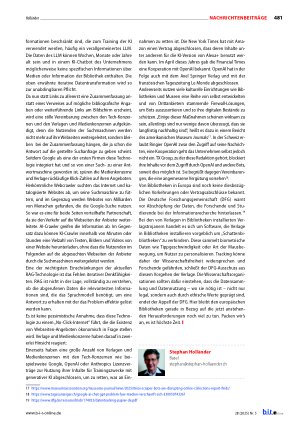 Vorschauseite 6: Der Traum von KI-Technologien für Bibliotheken lebt weiter, kommt aber nicht recht vom Fleck