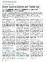 Vorschauseite 1: Emotionen in Zeiten der Pandemie