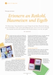 Vorschauseite 1: Erinnern an Rotkohl, Blaumeisen und Eigelb.