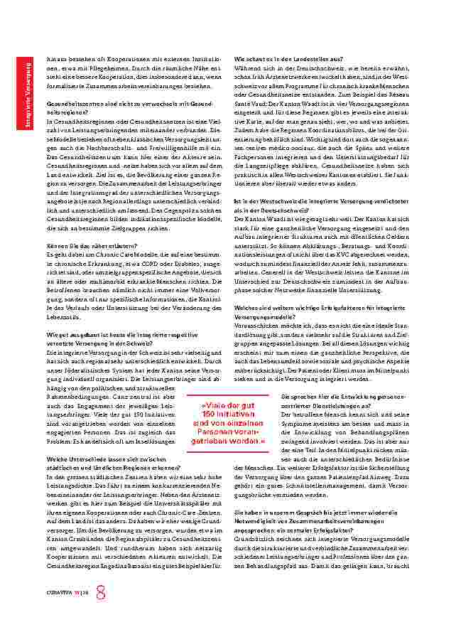 Vorschauseite 3: "Es handelt sich oft um Insellösungen."