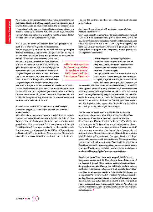 Vorschauseite 5: "Es handelt sich oft um Insellösungen."