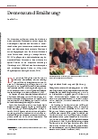 Vorschauseite 1: Demenz und Ernährung