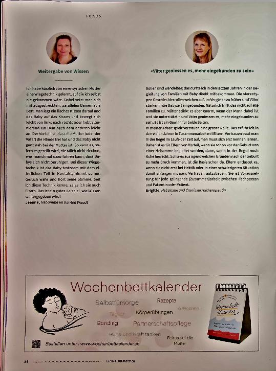 Vorschauseite 3: "Was ich als Hebamme von Eltern gelernt habe"