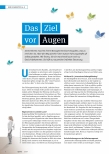 Vorschauseite 1: Das Ziel vor Augen