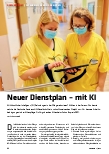 Vorschauseite 1: Neuer Dienstplan – mit KI