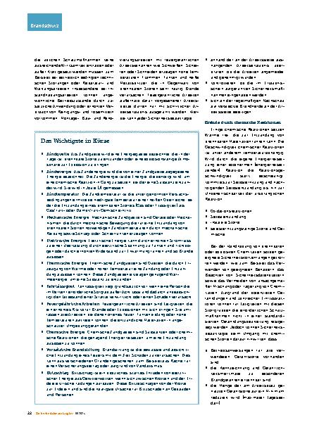 Vorschauseite 5: Brandgefährdungen im Betrieb - Wenn der Funke überspringt